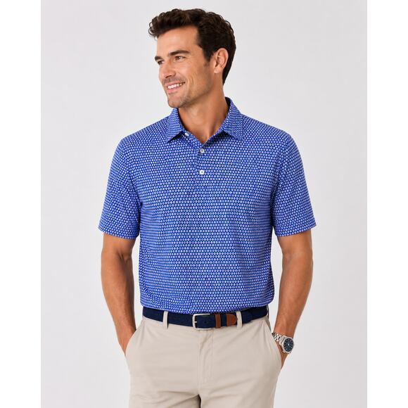 Peter Millar Other - Peter Millar Summer Comfort Billard Balls Polo Size XL 🏌️‍♂️🎱💙